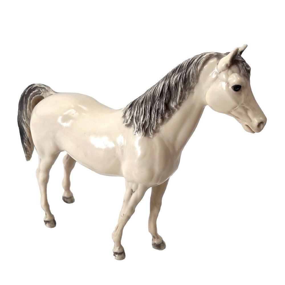 Vintage Breyer Horse Glossy Alabaster Family Arabian Mare Horse Mold #8 PRIDE - Picture 2 of 8